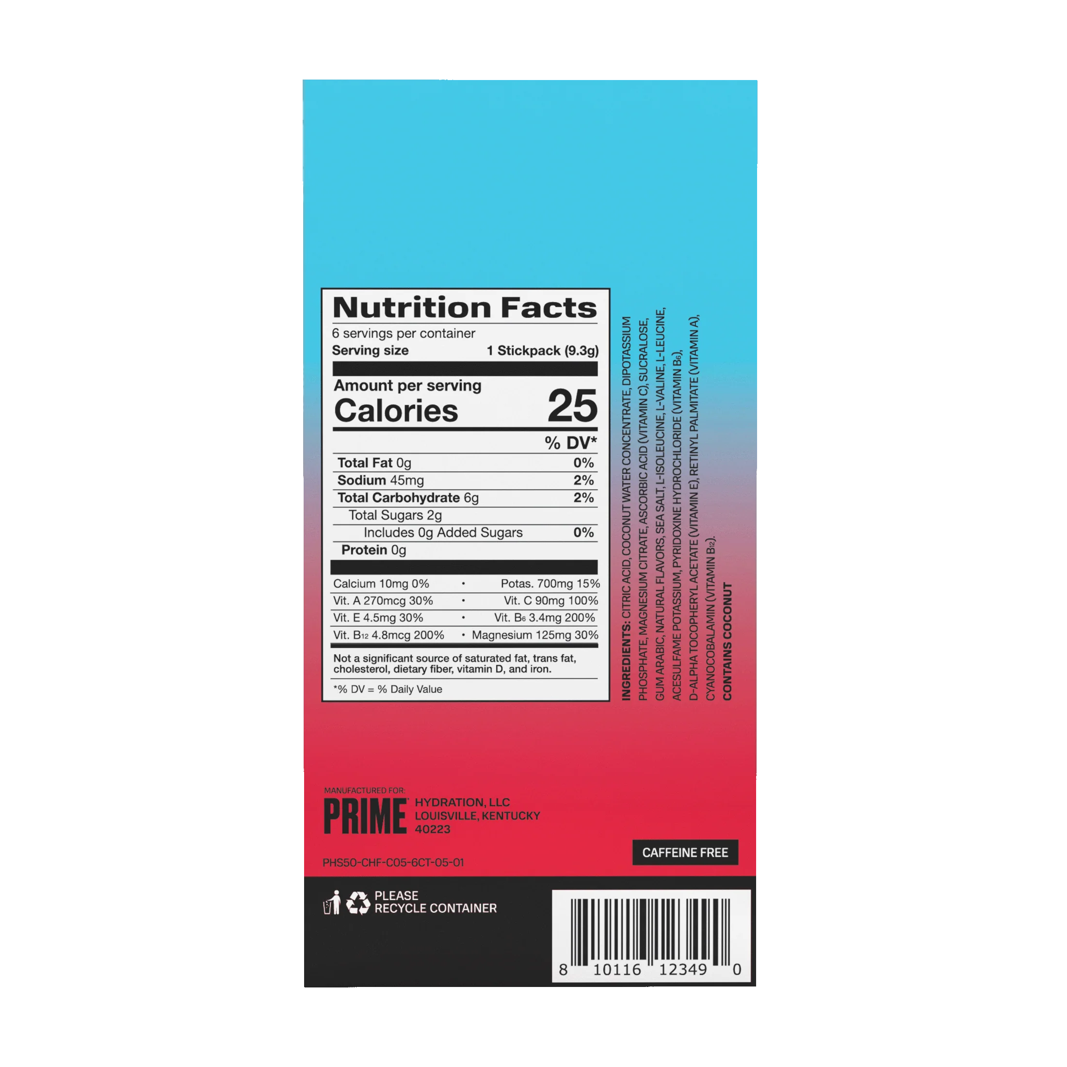 Hydration+ Sticks - Cherry Freeze - Image 3